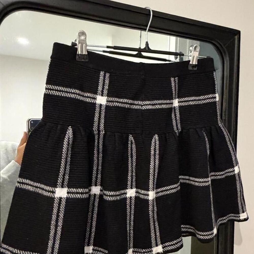 Unbranded Women's Black and Navy Skirt
